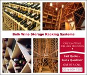 Bulk Wine Storage Racking Systems