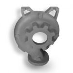 Cast Iron Machined End Suction Pump Casing Casting 2