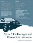 Snow Removal & Contractors Program