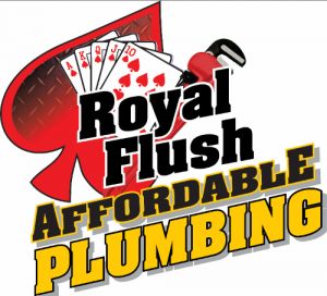 royal flush affordable plumbing logo