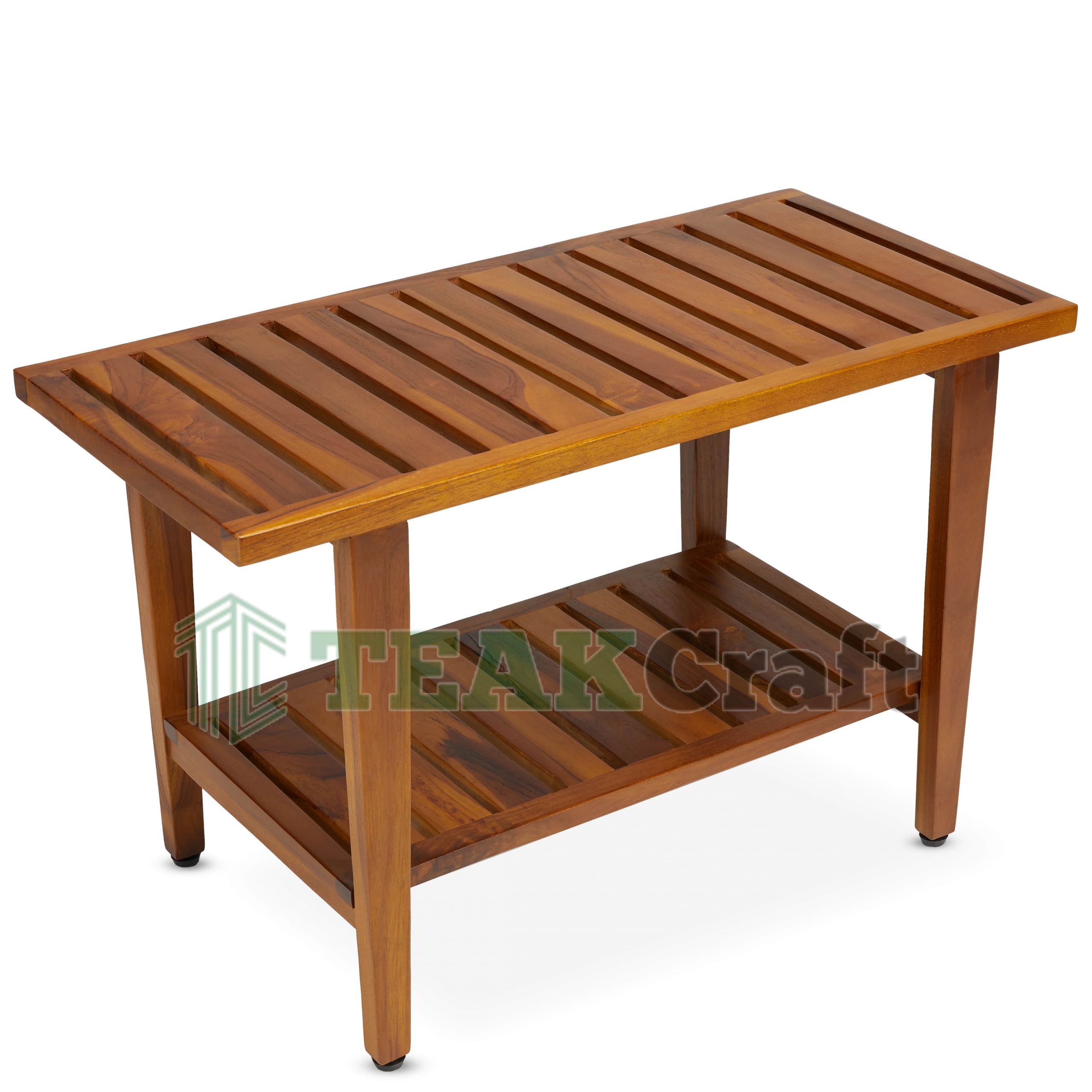 handcrafted teak bench