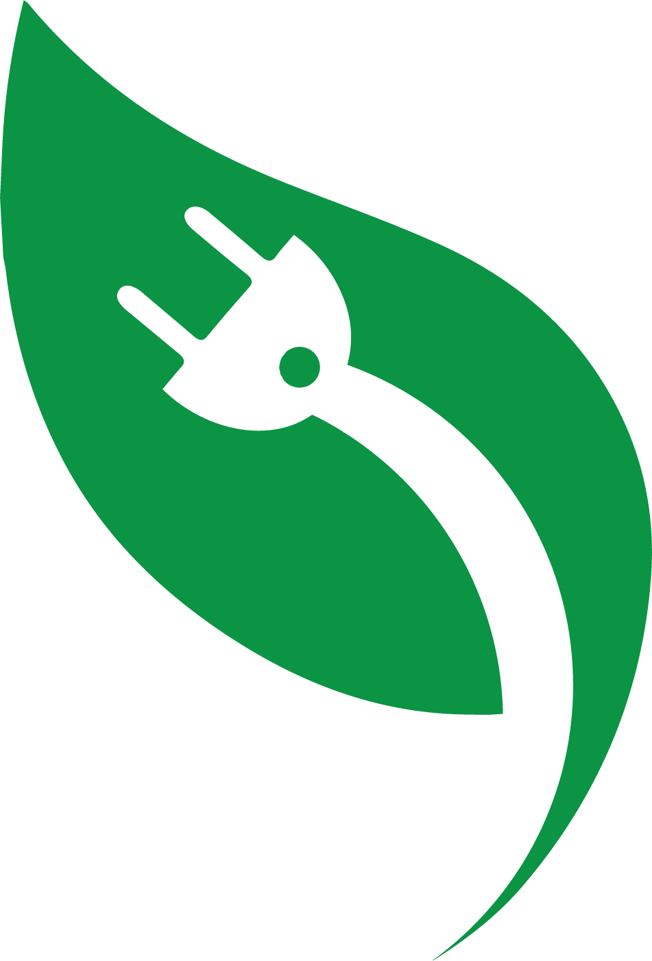 myEVcharger Logo (leaf)
