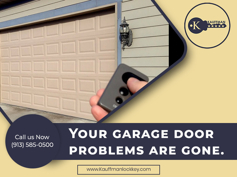 Your garage door problems are gone.