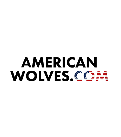 american wolves black text