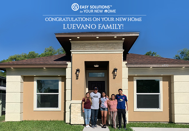 Congratulations On Your New Home Luevano Family!