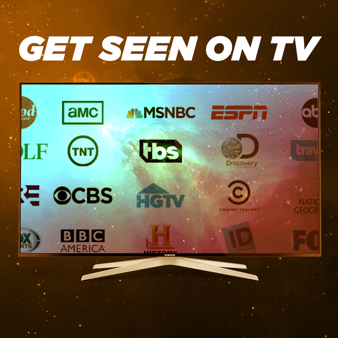 Get Seen on TV Square2