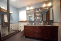 a pleasant bathroom project - Kresge Contracting OH