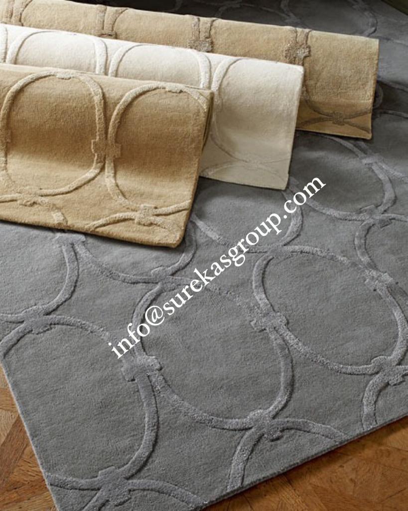 custom wool and silk rugs