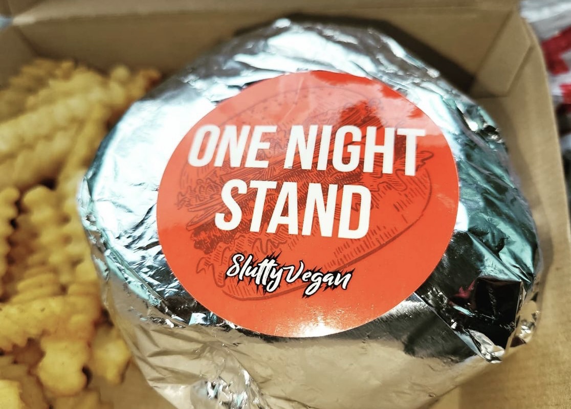 Slutty Vegan_s One Night Stand Vegan Burger