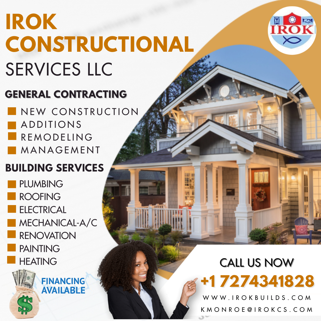 IROK BUILDS NEW FINANCE