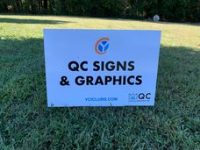 Outdoor Signs made by  QC Signs and Graphics