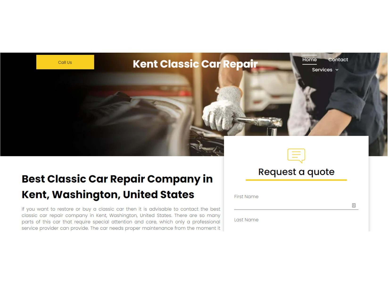 Kent Classic Car Repair