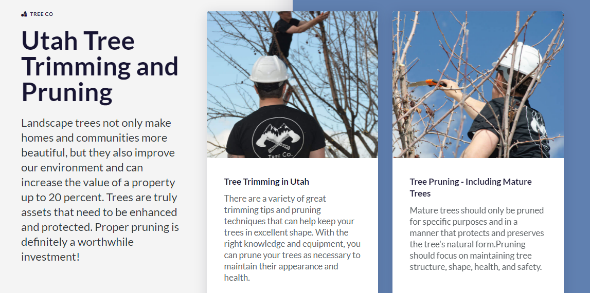 Utah Tree Trimming and Pruning