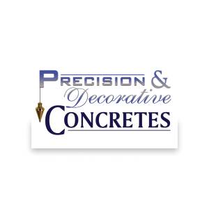 Precision and Decorative Concretes - Logo
