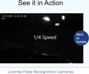 License Plate Recognition Cameras